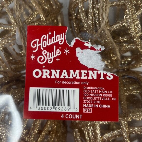 Holiday Style Decorative Bowl Fillers & Ornaments New - Picture 4 of 6